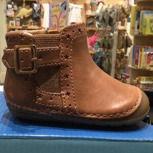 Baby Stride Rite Soft Motion Agnes Sierra Size 3.5